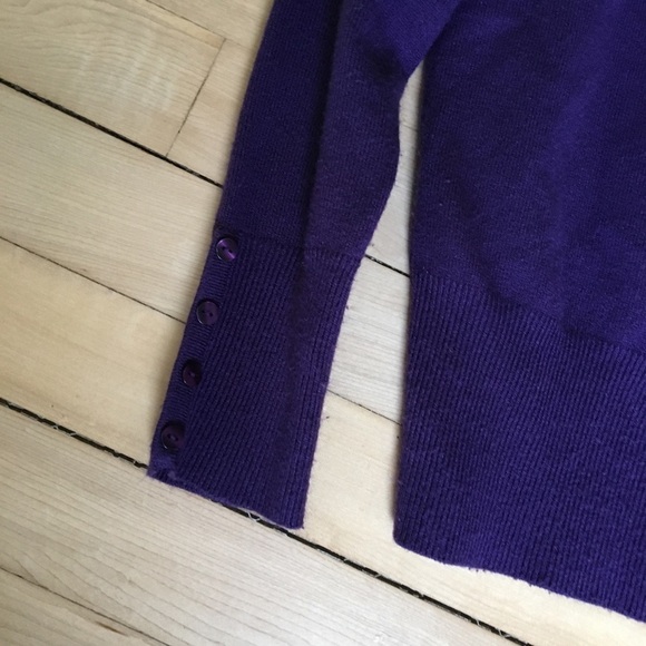 JM Collection petite purple sweater size small - Picture 2 of 7